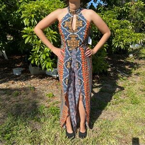 Tropical Boho Jumpsuit